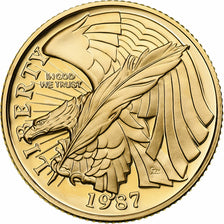United States, 5 Dollars, Constitution Commemorative, 1987, West Point, Proof