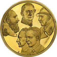Belgium, Medal, 150th anniversary of independence, 1980, Proof, MS(64), Gold