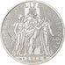França, Hercule, 10 Euro, 2013, Monnaie de Paris, MS(64), Prata, KM:2073
