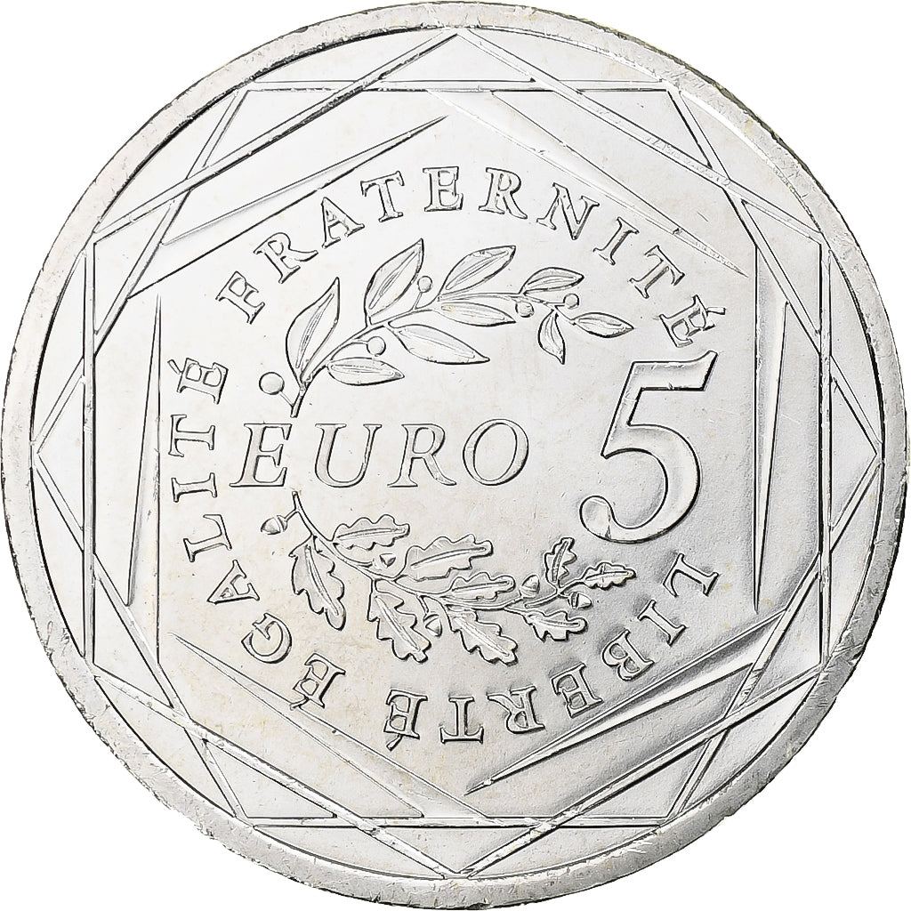 France, Semeuse, 5 Euro, 2008, Monnaie de Paris, FDC, Argent, KM:1534