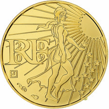 France, Semeuse, 100 Euro, 2009, Monnaie de Paris, FDC, Or