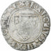 França, Charles VI, Blanc Guénar, Cremieu, Prata, VF(30-35), Duplessy:377A