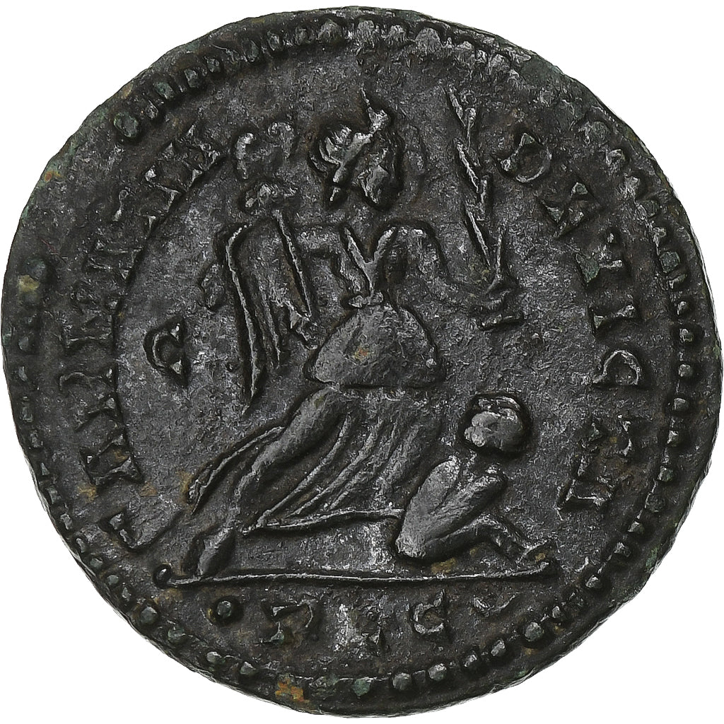 Constantin I, Follis, 323-324, Lugdunum, Bronze, TTB+, RIC:222