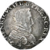 France, Henri II, Teston, 1560, Nantes, Silver, VF(20-25), Gadoury:373a