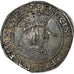 France, François Ier, 1/2 Teston du Dauphiné, avant 1540, Cremieu, Argent
