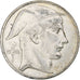 Belgium, Régence Prince Charles, 50 Francs, Mercure, 1948, Brussels, Silver