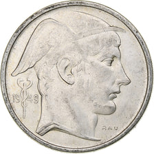Belgien, Régence Prince Charles, 50 Francs, Mercure, 1949, Brussels, Silber