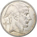 Belgium, Régence Prince Charles, 50 Francs, Mercure, 1949, Brussels, Silver