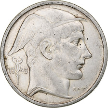 Belgique, Régence Prince Charles, 50 Francs, Mercure, 1949, Bruxelles, Argent