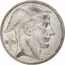 Belgium, Régence Prince Charles, 50 Francs, Mercure, 1951, Brussels, Silver