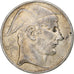 Belgium, Régence Prince Charles, 50 Frank, Mercure, 1948, Brussels, Silver