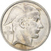 Belgium, Régence Prince Charles, 50 Frank, Mercure, 1950, Brussels, Silver