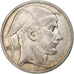 Belgium, Régence Prince Charles, 50 Frank, Mercure, 1951, Brussels, Silver