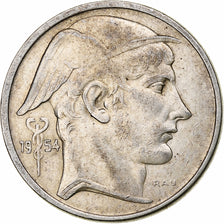 Belgien, Baudouin, 50 Frank, Mercure, 1954, Brussels, Silber, SS
