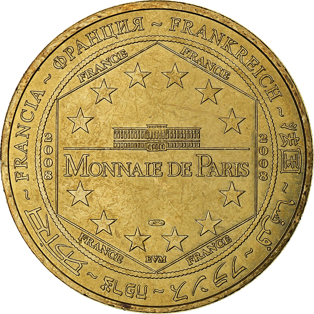 França, Tourist token, Notre Dame de Fourvière, 2008, MDP, Nordic gold