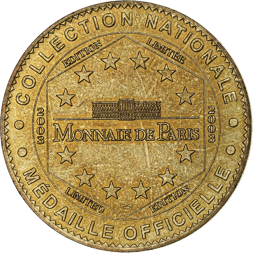 Francia, Tourist token, Château de Thoiry, 2003, MDP, Nordic gold, EBC+