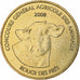 França, Tourist token, Rouge des prés, 2008, MDP, Nordic gold, MS(60-62)