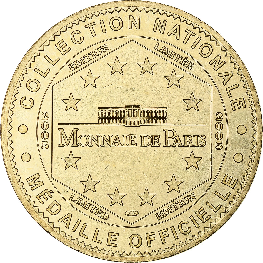 França, Tourist token, Tour Montparnasse, 2005, MDP, Nordic gold, AU(55-58)