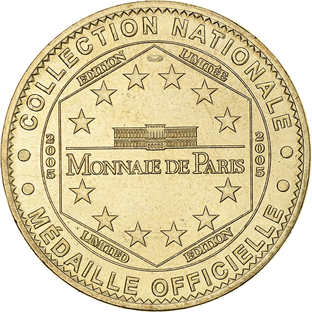 França, Tourist token, Musée des blindés, 2005, MDP, Nordic gold, MS(60-62)