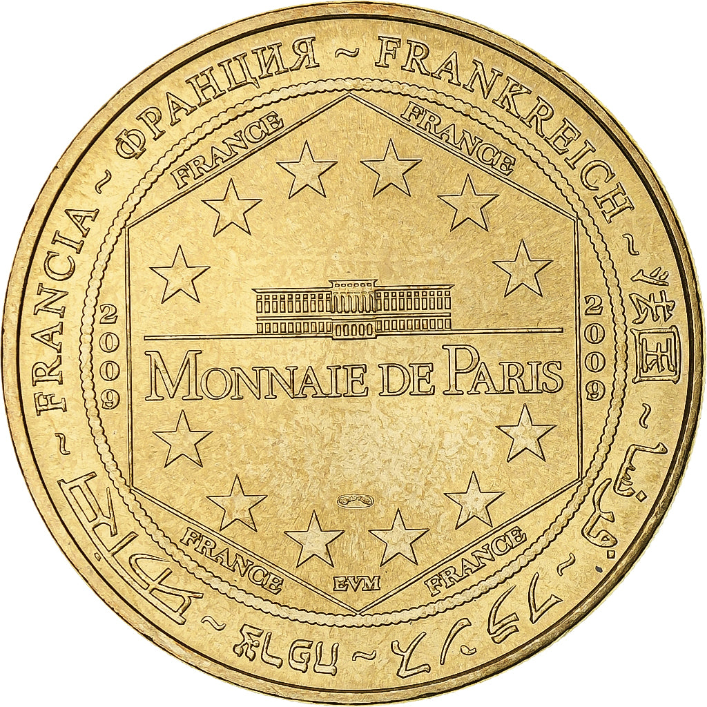 França, Tourist token, Musée Fantastique, 2009, MDP, Nordic gold, MS(60-62)