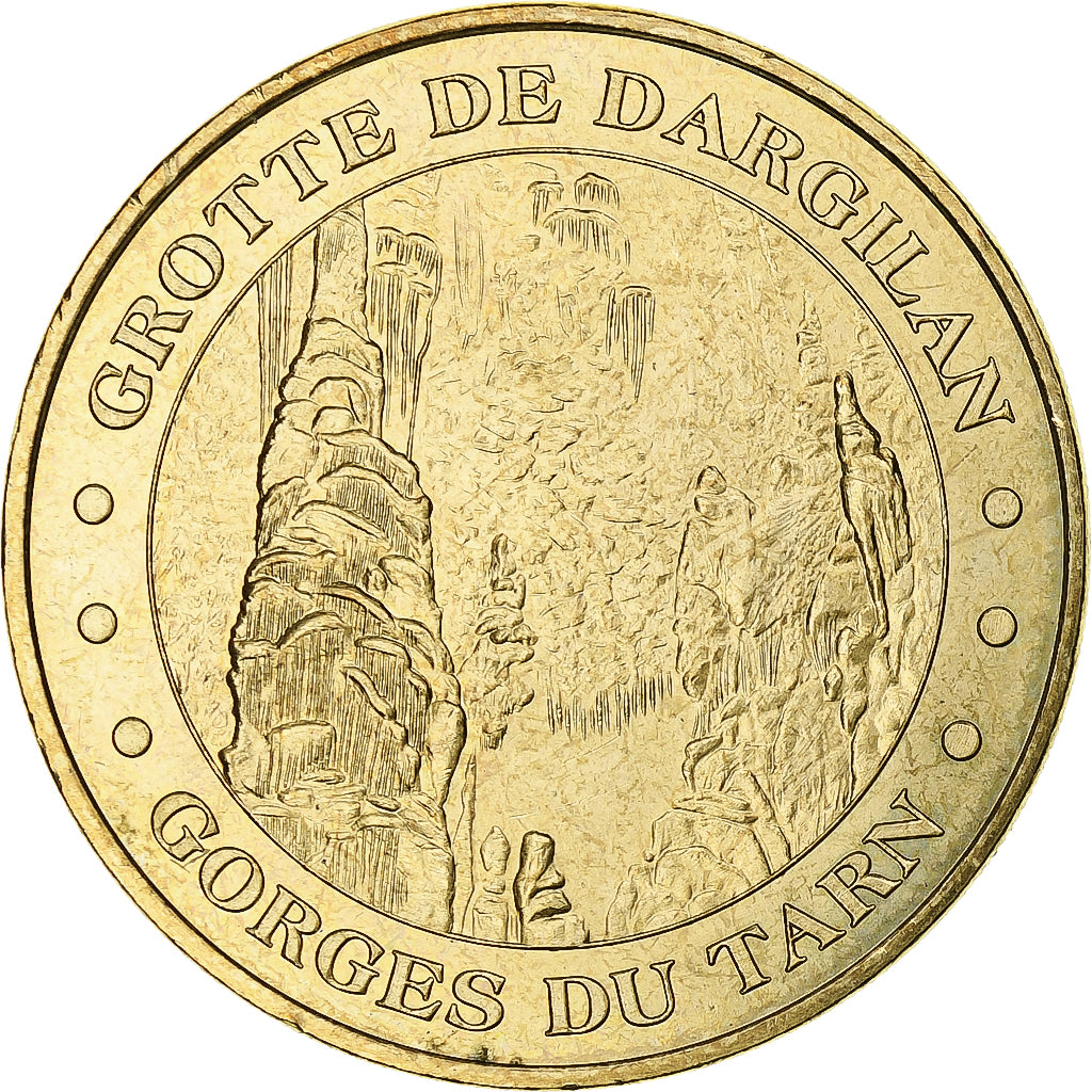 França, Tourist token, Grotte de d'Argilan/Gorges du Tarn, 2008, MDP, Nordic