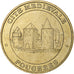 France, Jeton touristique, Cité médiévale de Fougères, MDP, Or nordique