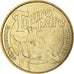 França, Tourist token, Touro Parc, 2008, MDP, Nordic gold, MS(63)
