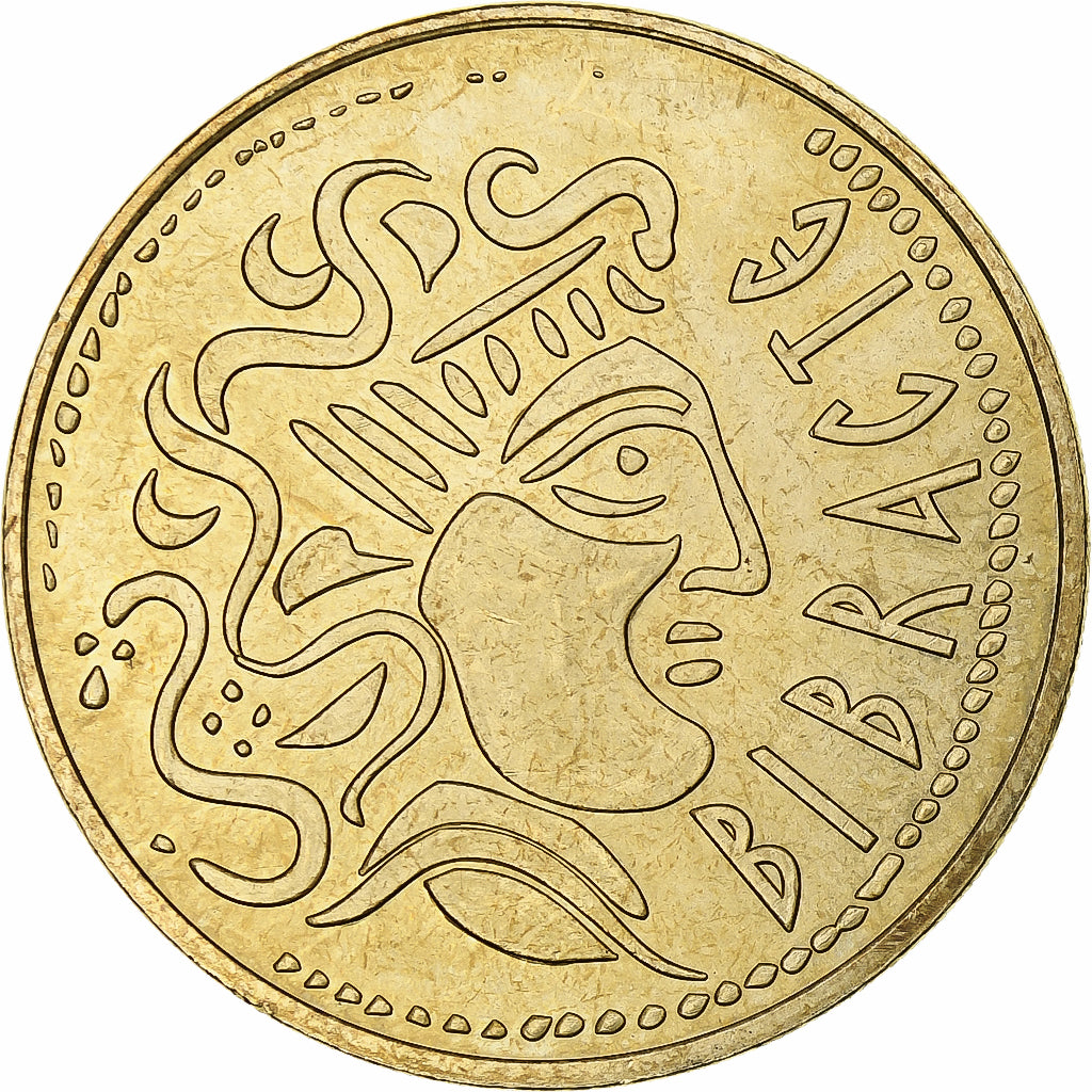 Francia, Tourist token, Bibracte, 2008, MDP, Nordic gold, SPL