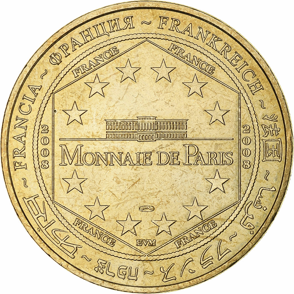 Francia, Tourist token, Bibracte, 2008, MDP, Nordic gold, SPL