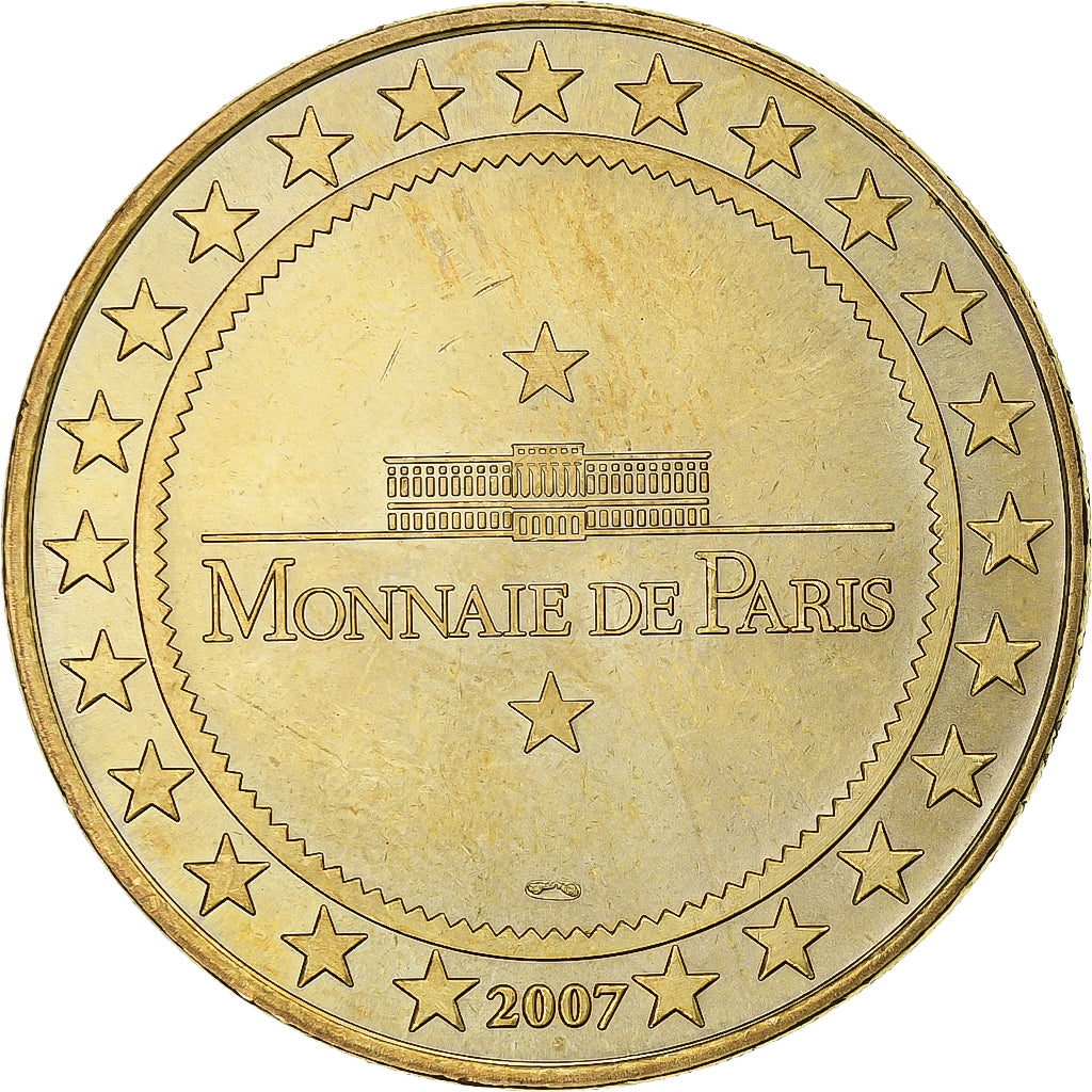 França, Tourist token, Les Champs-Élysées, 2007, MDP, Nordic gold, MS(63)