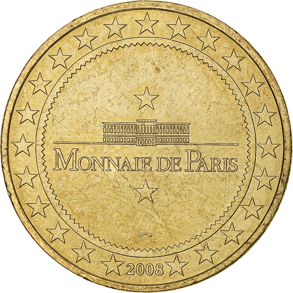 França, Tourist token, Numis 16, 2008, MDP, Nordic gold, MS(60-62)