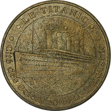 França, Tourist token, Titanic, 2003, MDP, Nordic gold, AU(55-58)