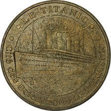 France, Jeton touristique, Titanic, 2003, MDP, Or nordique, SUP