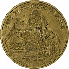 Francia, Tourist token, Parc Zoologique de Paris, MDP, Nordic gold, BB+