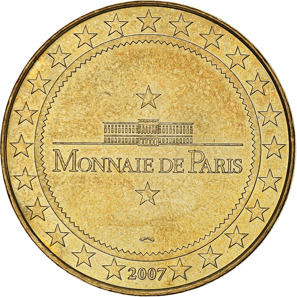France, Tourist token, Homme de Tautavel, 2007, MDP, Nordic gold, MS(63)