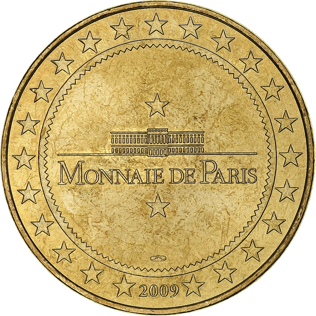 France, Tourist token, Le cheval auxois, 2009, MDP, Nordic gold, AU(55-58)