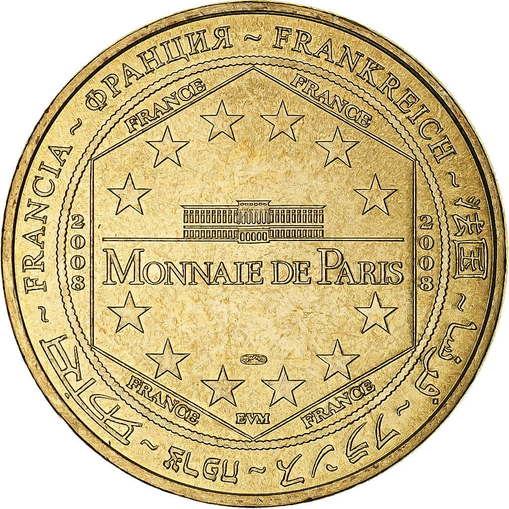 France, Tourist token, Louis Lefèvre-Utile, 2008, MDP, Nordic gold, MS(63)