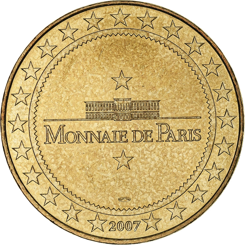 France, Tourist token, Haribo France, 40 ans, 2007, MDP, Nordic gold, MS(60-62)