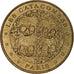 France, Tourist token, Catacombes de Paris, MDP, Nordic gold, MS(60-62)