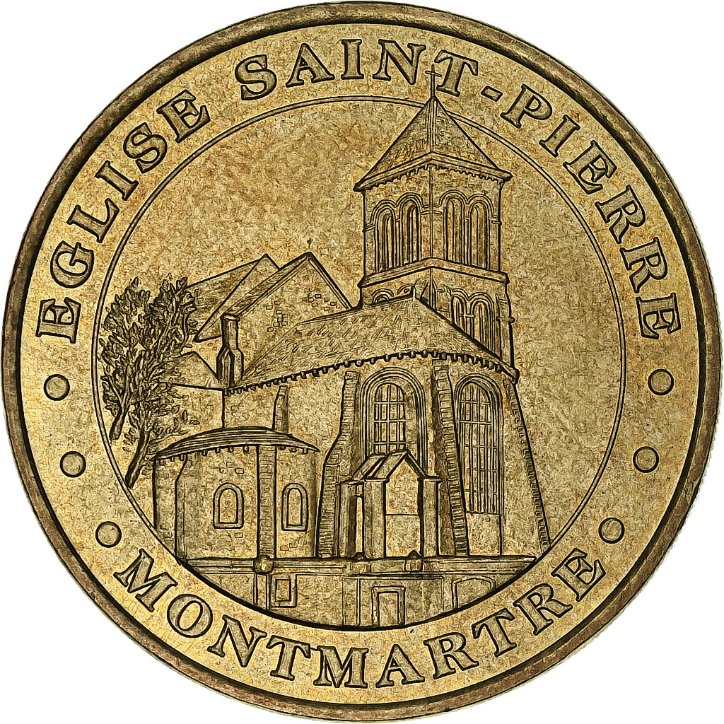 France, Tourist token, Église Saint-Pierre de Montmartre, 2003, MDP
