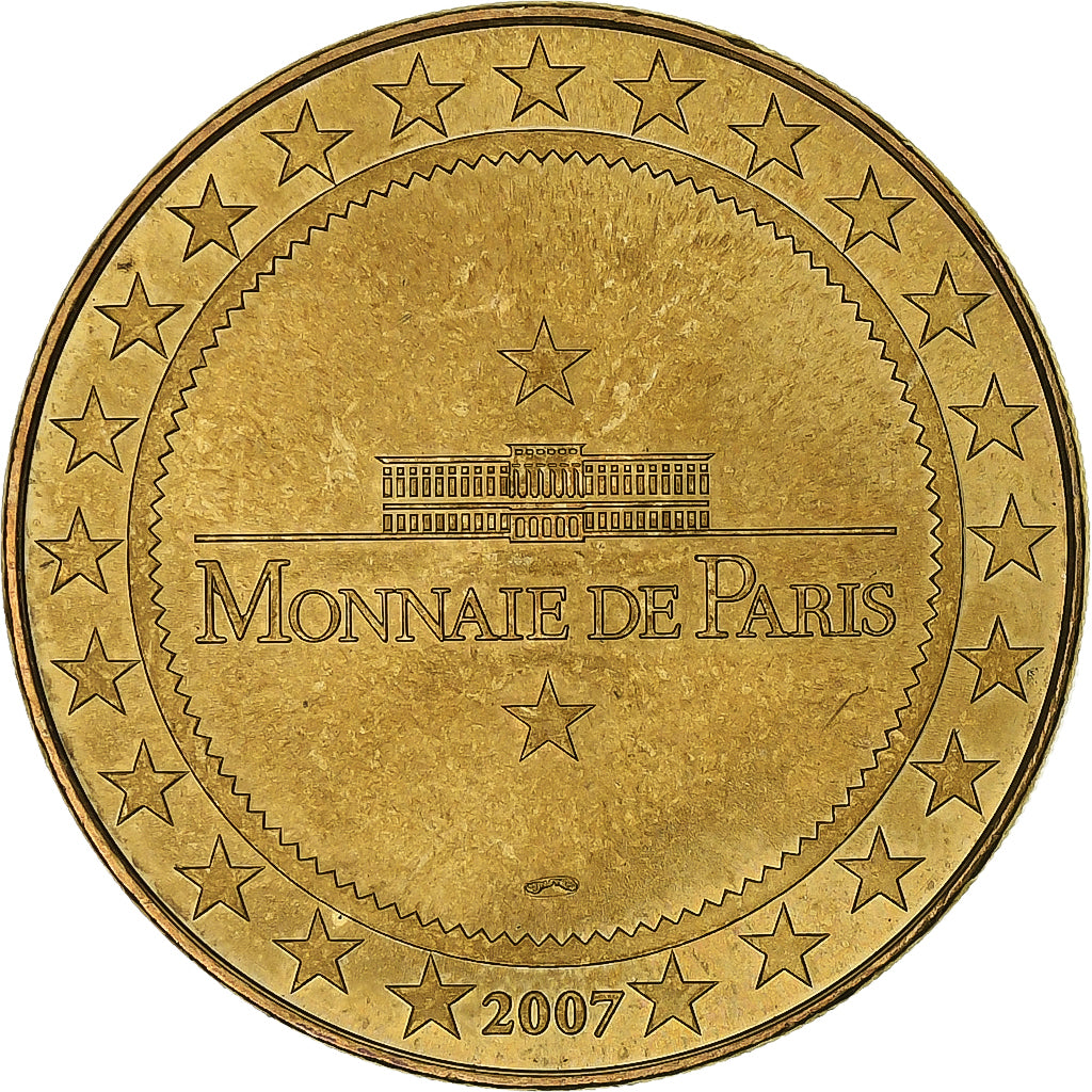 France, Tourist token, Paris, monuments, 2007, MDP, Nordic gold, MS(60-62)