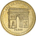 France, Tourist token, Arc de Triomphe, 2007, MDP, Nordic gold, MS(63)