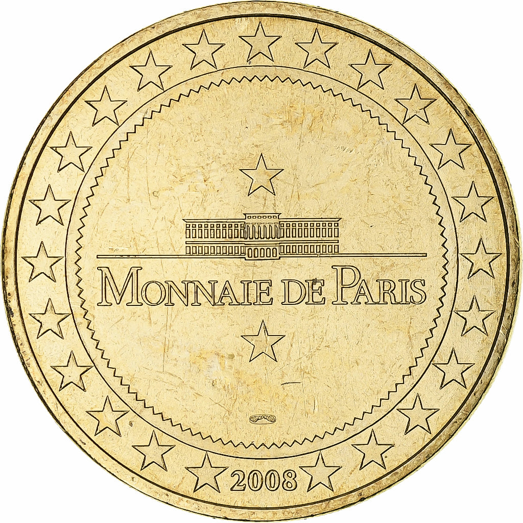 France, Tourist token, Saint-Malo, 2008, MDP, Nordic gold, MS(60-62)