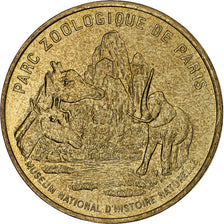 França, Tourist token, Parc Zoologique de Paris, 2001, MDP, Nordic gold, MS(63)