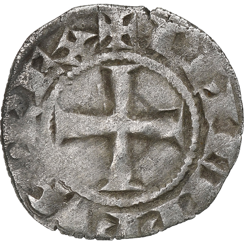 France, Philippe IV, Denier Tournois, 1290-1295, Billon, EF(40-45), Duplessy:225
