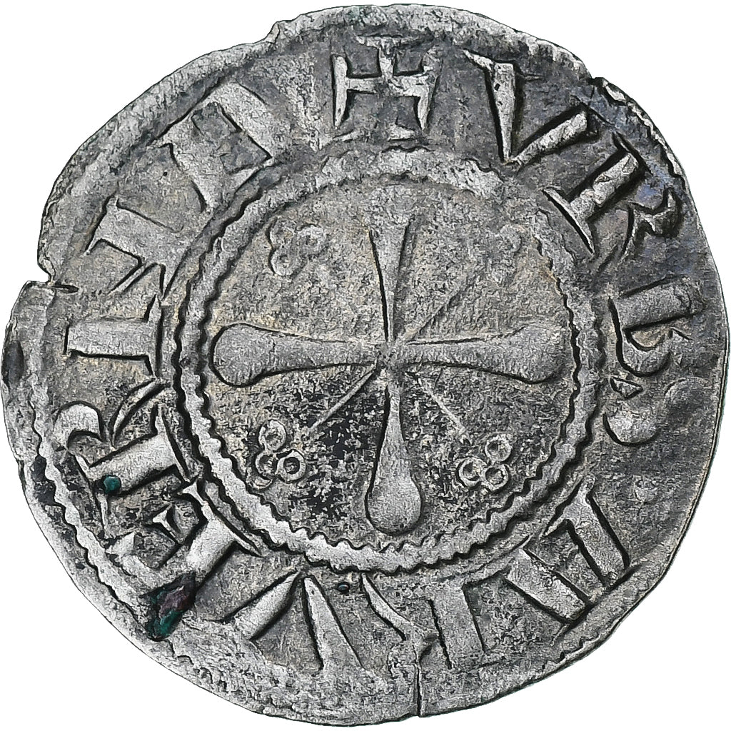 Auvergne, Évêché de Clermont, Anonymes, Denier, ca. 1100-1150, Clermont