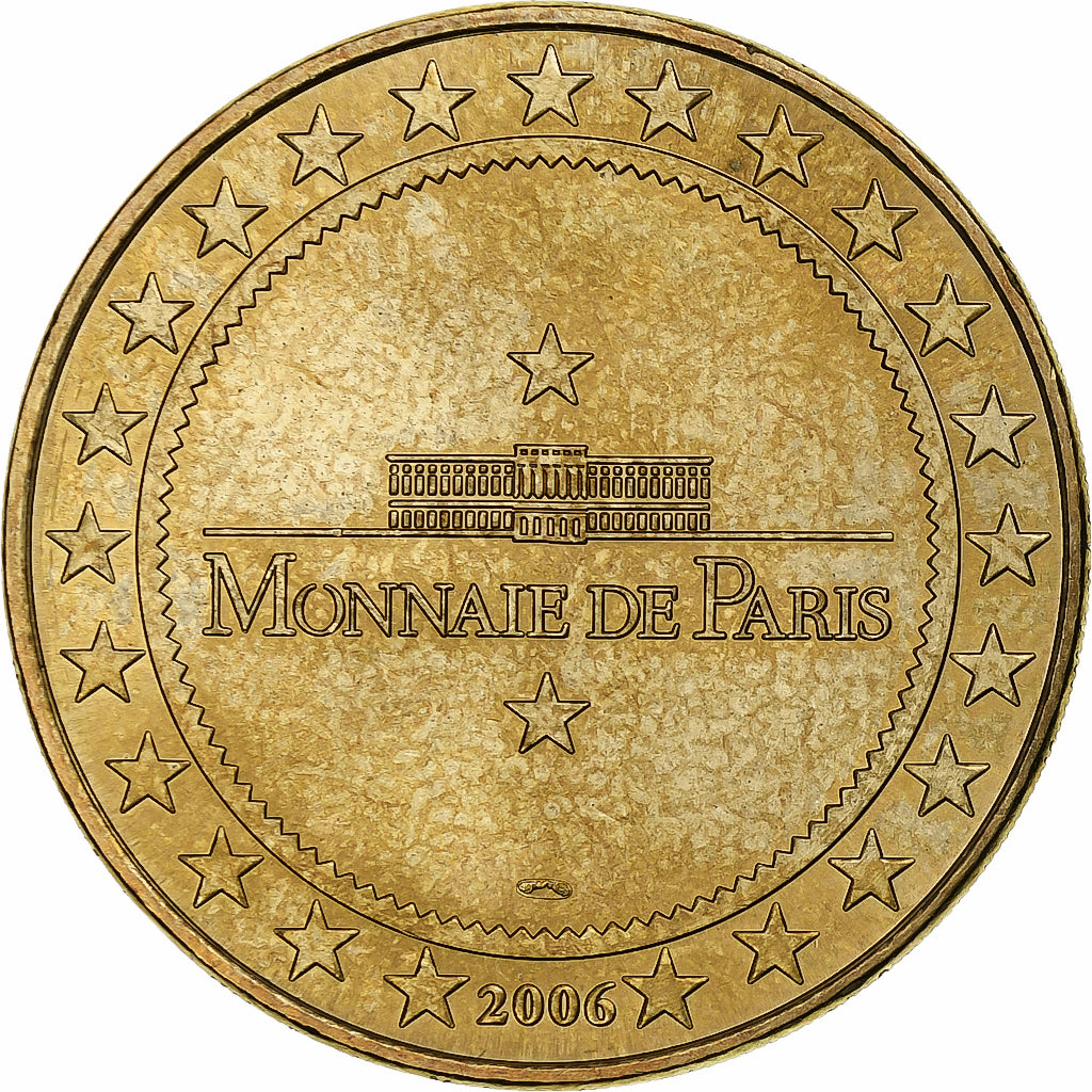 France, Tourist token, Seuls dans l'univers ?, 2006, MDP, Nordic gold, AU(55-58)