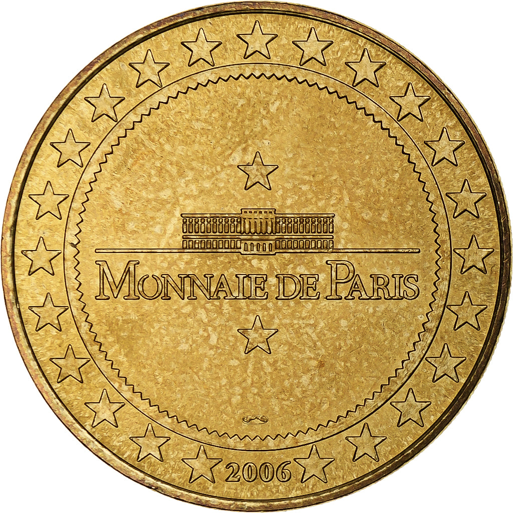 France, Tourist token, Aven Armand, Lozère, 2006, MDP, Nordic gold, MS(63)