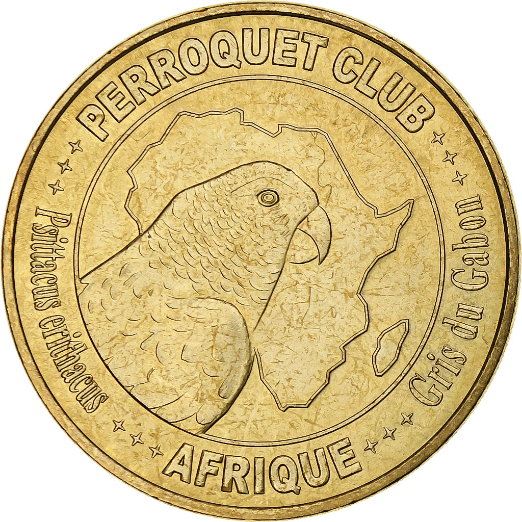 France, Tourist token, Perroquet club, Afrique, 2008, MDP, Nordic gold