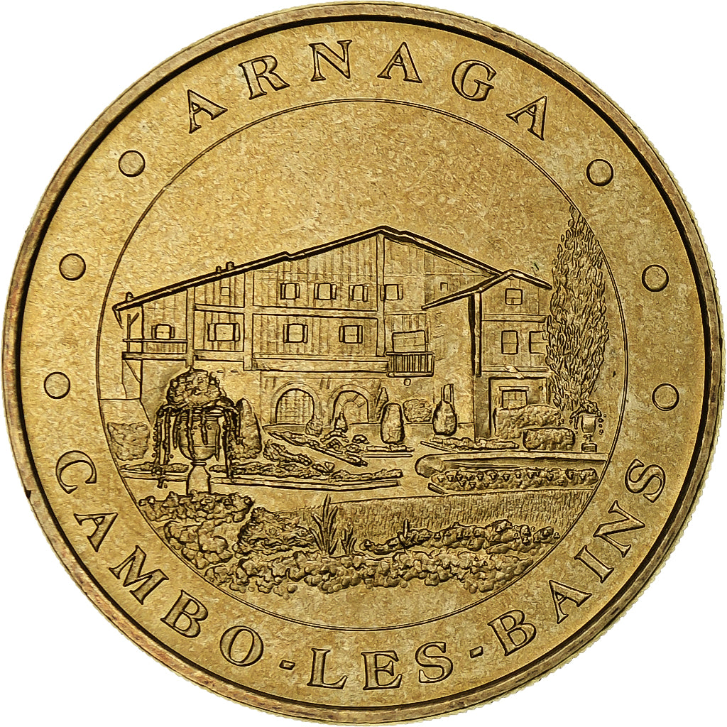 France, Tourist token, Arnaga, Cambo-les-Bains, MDP, Nordic gold, MS(60-62)